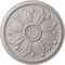 Ekena Millwork Kaya Ceiling Medallion (Fits Canopies up to 5 1/4"), 23 5/8"OD x 1 1/2"P, Ultra Pure White CM23KAUWF - alternate 1
